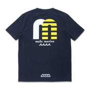 【MMAX-434327】アトラクトロゴ Tシャツ (ネイビー)