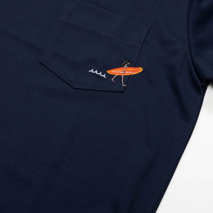【MMJC-434372】ヘムリブ Tシャツ　NAVY