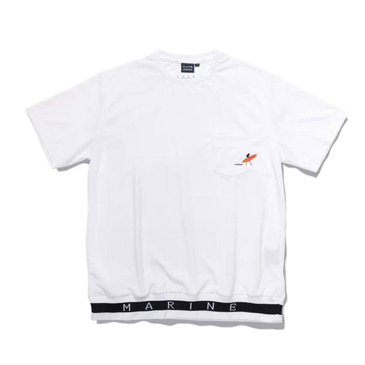 [MMJC-434372] Hemrib T-shirt WHITE