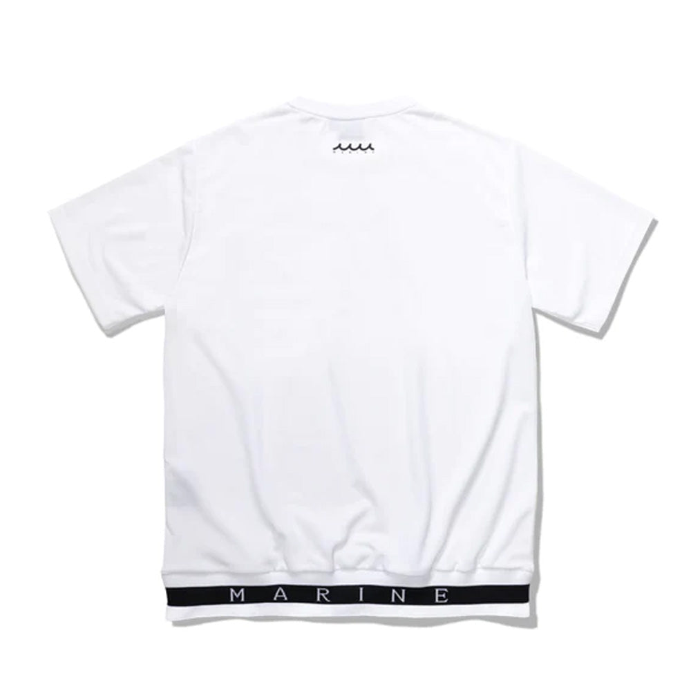 [MMJC-434372] Hemrib T-shirt WHITE