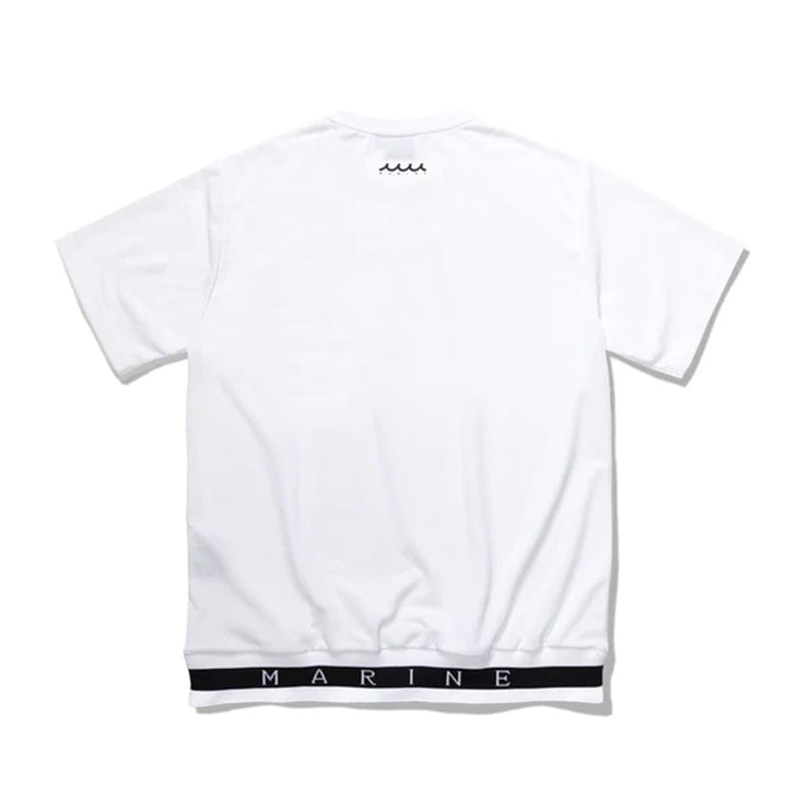 [MMJC-434372] Hemrib T-shirt WHITE