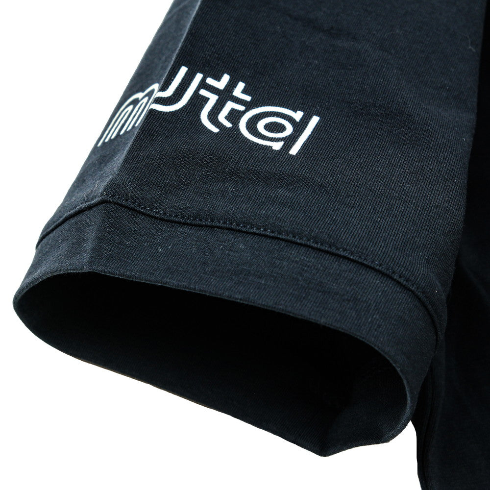 【L4K3×muta】【MMKW-434584】L4K3×MUTA 6ロゴ Tシャツ / NAVY