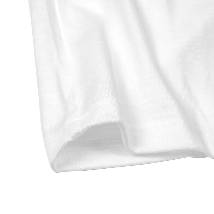 【MMKW-434585】L4K3×MUTA ISEO ロゴ Tシャツ / WHITE