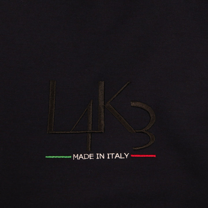 [L4K3 x muta] Stadium jacket [Navy x White] 