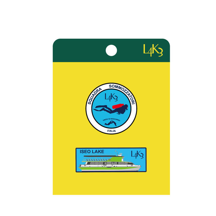 【L4K3】PATCH-11JP(CIRCLE-DIVER+RECTANGLE-SHIP )