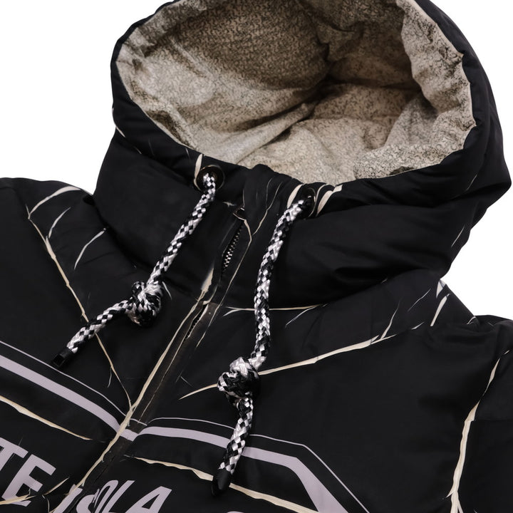 【L4K3 × Plus】Down Jacket  (BKxGY)
