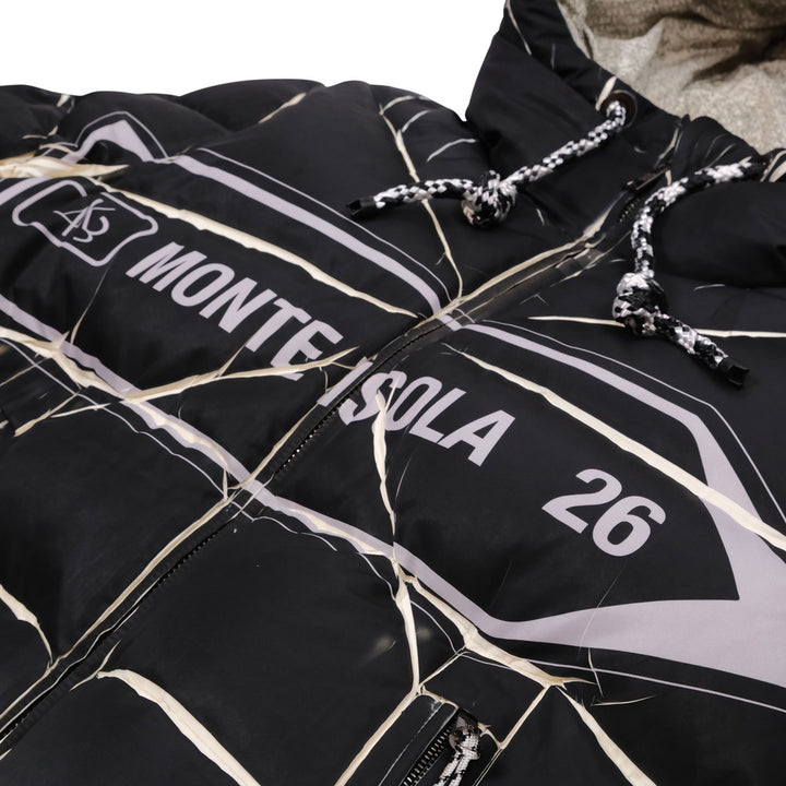 【L4K3 × Plus】Down Jacket  (BKxGY)