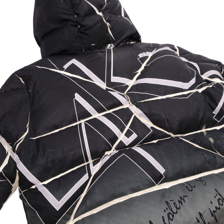 【L4K3 × Plus】Down Jacket  (BKxGY)