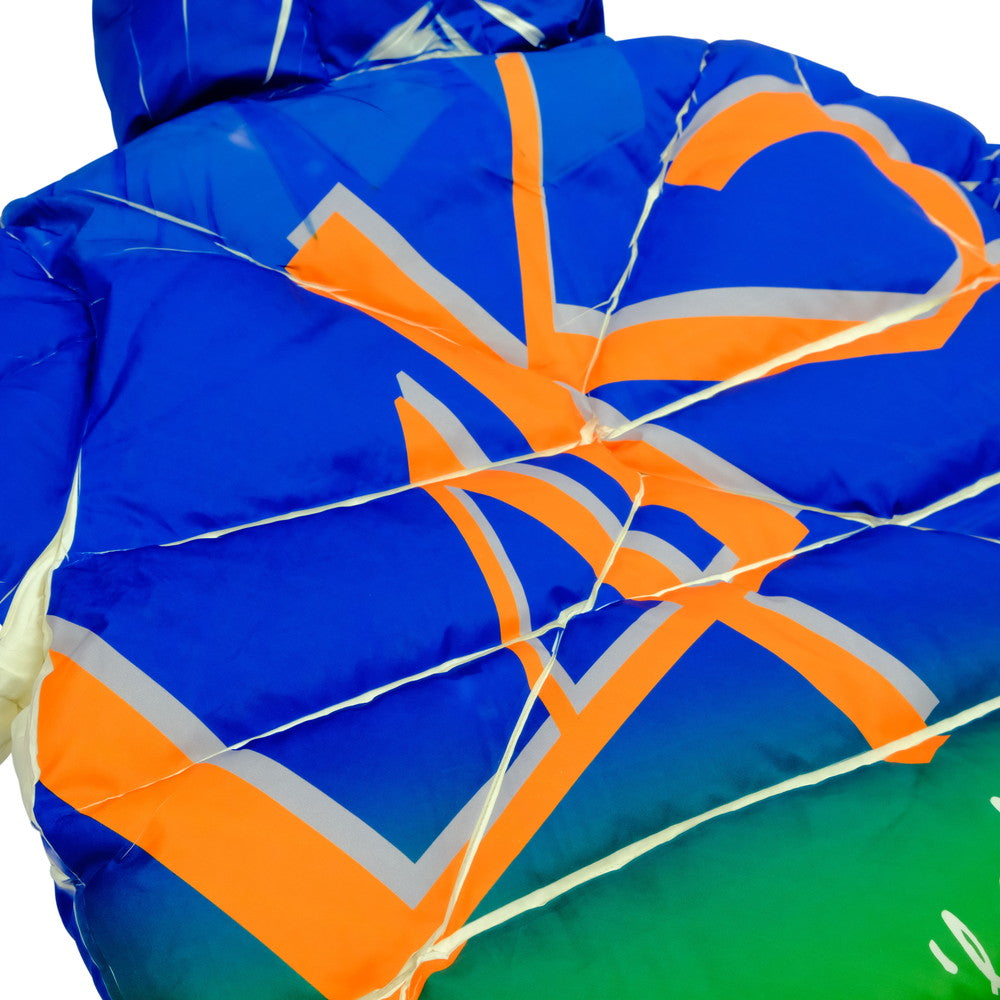【L4K3 × Plus】 DownJacket (BLxGR) MCOWP-LKBG-XL