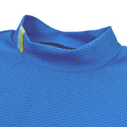 【Ritmo Latino MILANO】2025ss レディース モック半袖シャツ メッシュ BLUE (RLT-RL01)