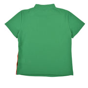 【Ritmo Latino MILANO】2025ss モック半袖シャツ メッシュ GREEN (RLT-RL01)