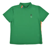 【Ritmo Latino MILANO】2025ss モック半袖シャツ メッシュ GREEN (RLT-RL01)