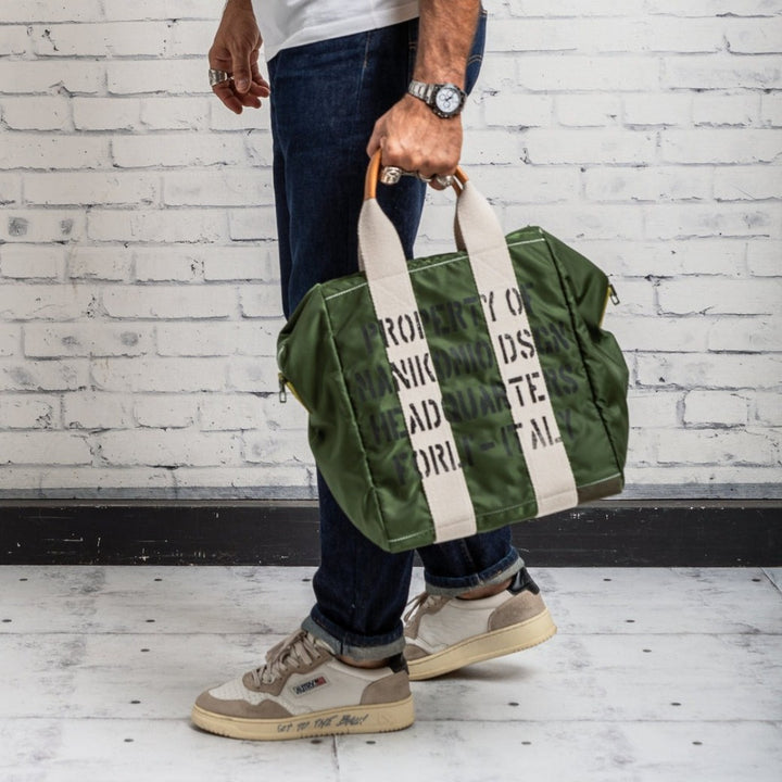 [MANIKOMIO DSGN] TT PATCH / FLY VELA NYLON ARMY