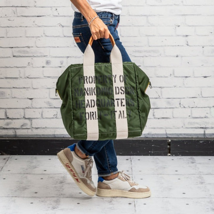 [MANIKOMIO DSGN] TT PATCH / FLY VELA NYLON ARMY