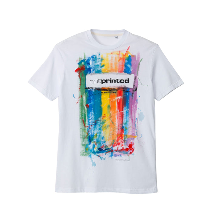 [NOT PRINTED] T-shirt NOTPRINTED WHITE (M)(L) (XL) 