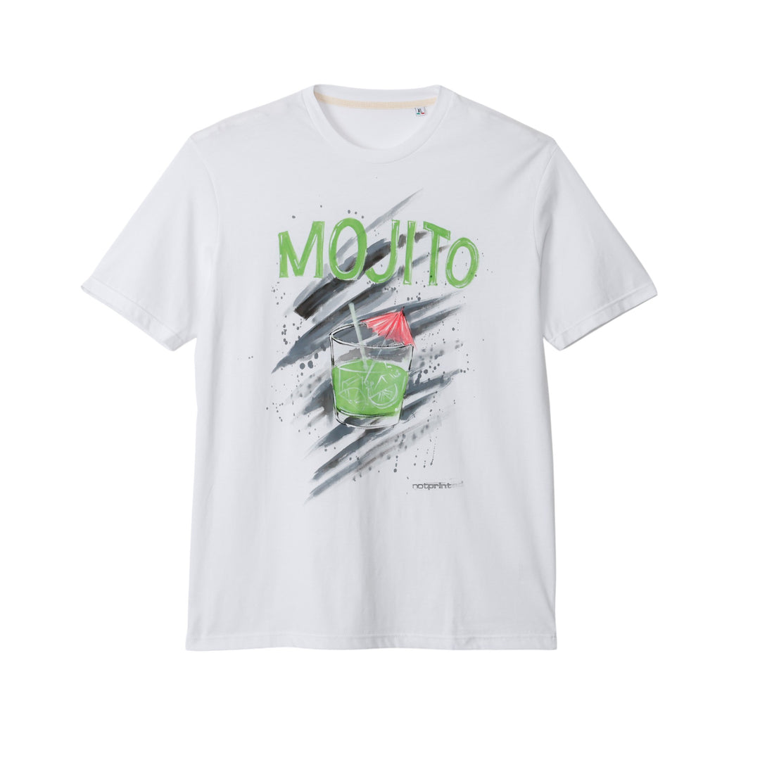 【NOT PRINTED】T-shirt MOJITO WHITE (XL)