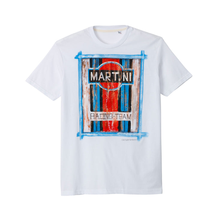 【NOT PRINTED】T-shirt MARTINI RACING WHITE (M)(L)