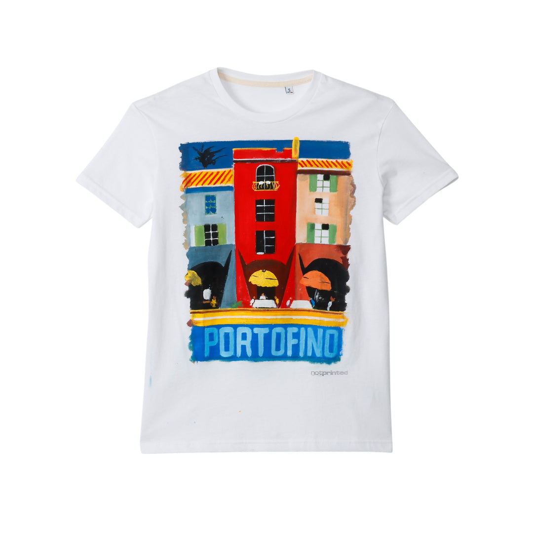 【NOT PRINTED】T-shirt PORTOFINO CASE WHITE (S)