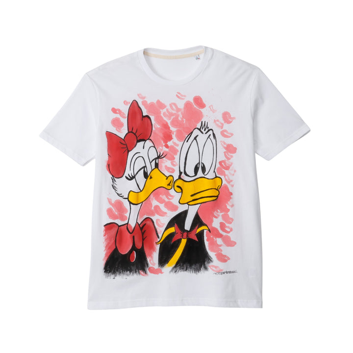 【NOT PRINTED】T-shirt DONALD WHITE (L)