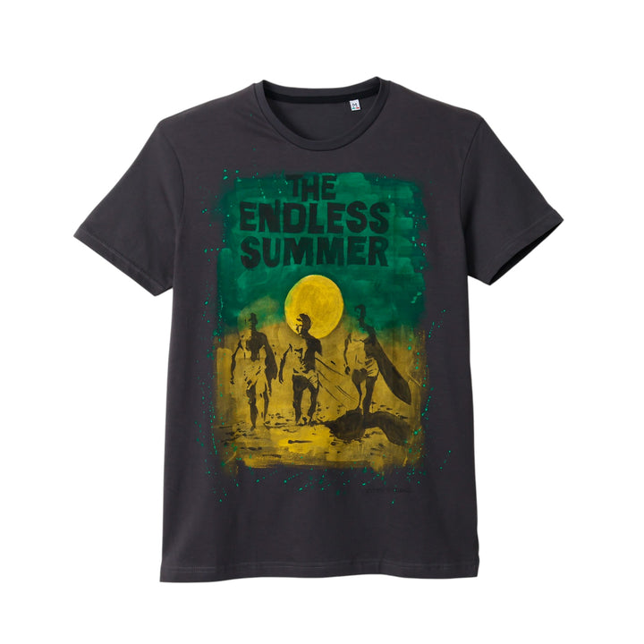 [NOT PRINTED] T-shirt ENDLESS SUMMER DARK GRAY (M)(L)(XL) 