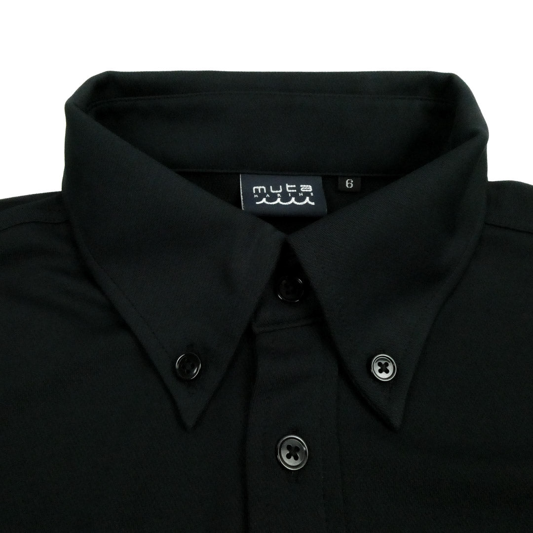 [URBAN SUN × muta] POLO BLACK