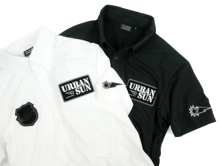 [URBAN SUN × muta] POLO BLACK
