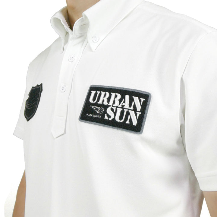 [URBAN SUN × muta] POLO WHITE