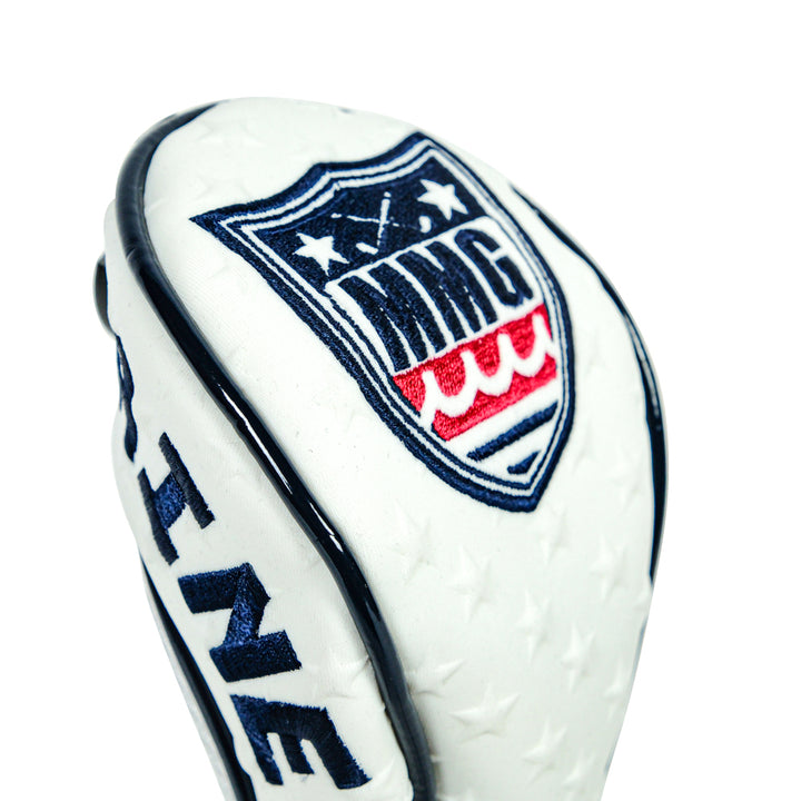 [L4K3]UTILITY WOOD HEAD COVER STAR WHITE MUTA