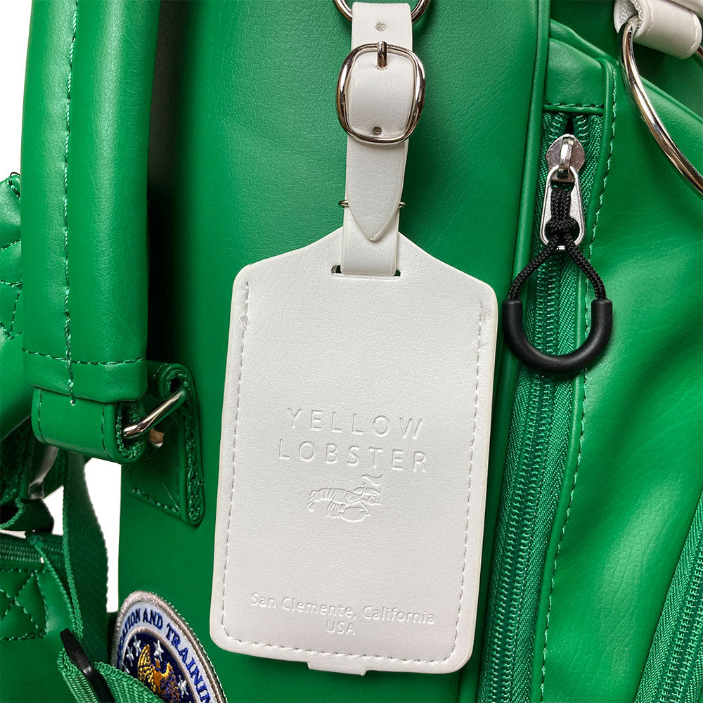 【Yellow Lobster】CADDY BAG U-LEATHER DANA POINT GREEN　(YL-CBSN105)