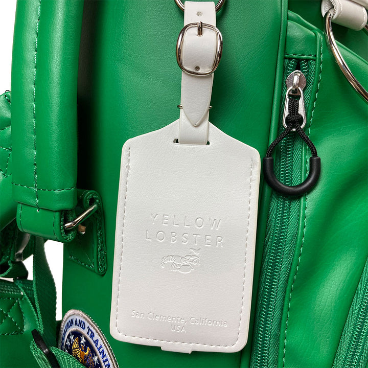 【Yellow Lobster】CADDY BAG U-LEATHER DANA POINT GREEN　(YL-CBSN105)
