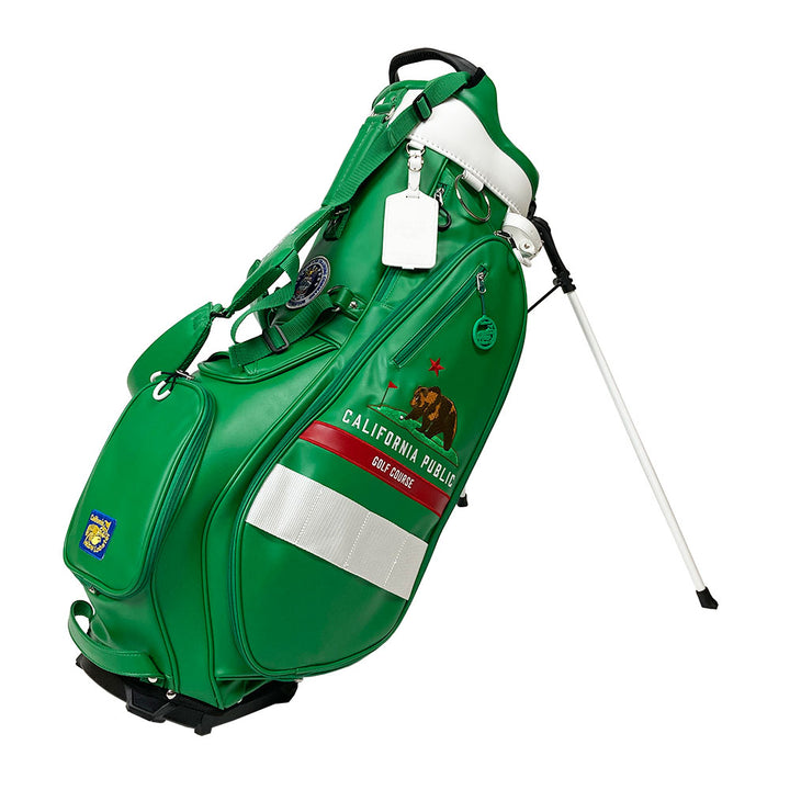 【Yellow Lobster】CADDY BAG U-LEATHER DANA POINT GREEN　(YL-CBSN105)