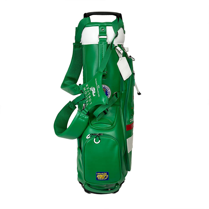 【Yellow Lobster】CADDY BAG U-LEATHER DANA POINT GREEN　(YL-CBSN105)