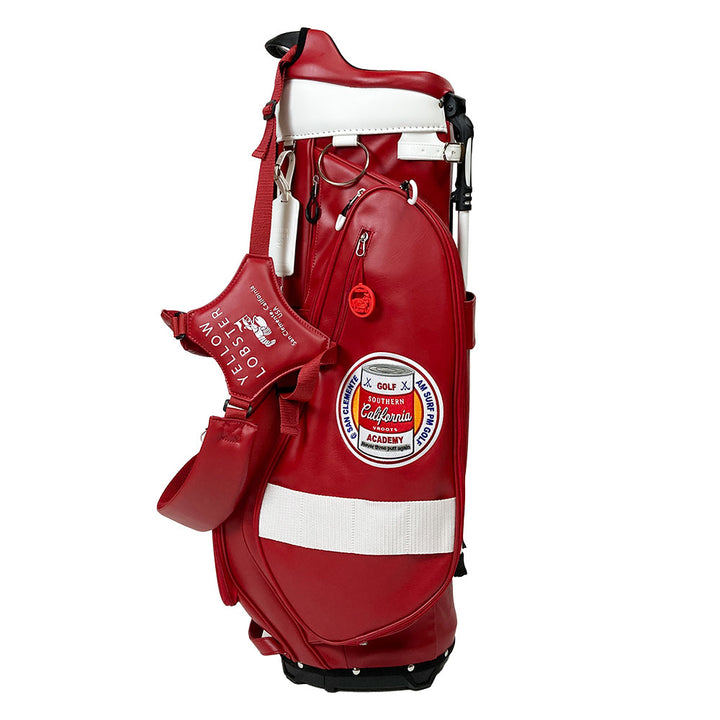 【Yellow Lobster】 CADDY BAG U-LEATHER ANAHEIM RED　(YL-CBSN105)