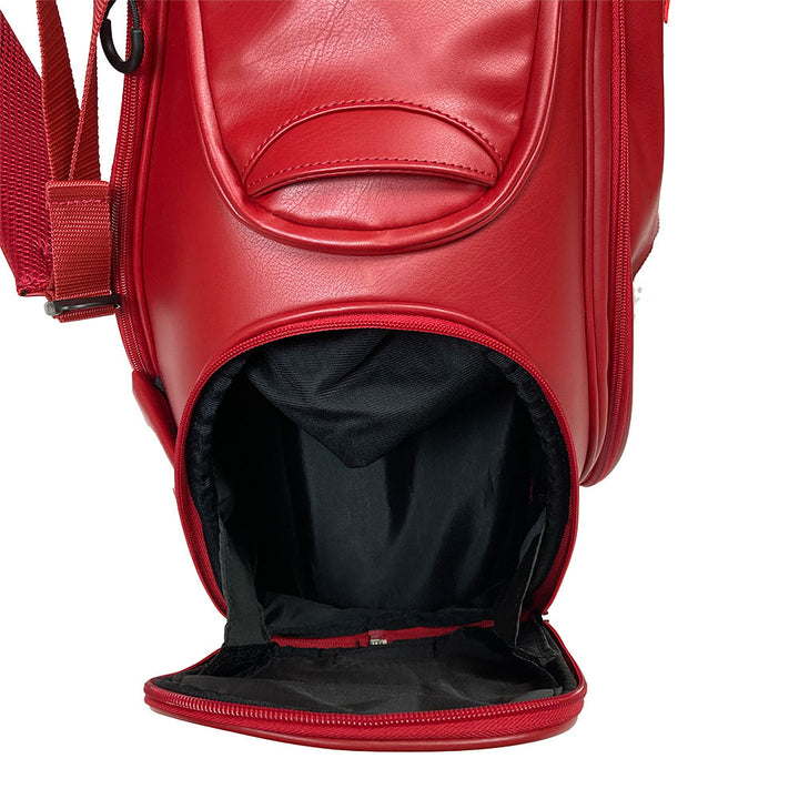【Yellow Lobster】 CADDY BAG U-LEATHER ANAHEIM RED　(YL-CBSN105)