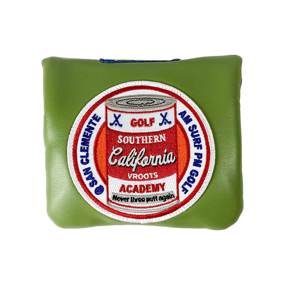 【Yellow Lobster】ネオマレット型 パター用カバー Putter Cover -Encinitas Grass- YL-PTCM002MS-EG