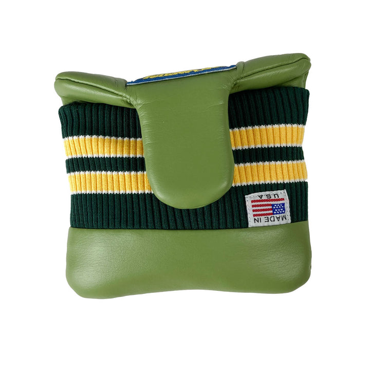 【Yellow Lobster】ネオマレット型 パター用カバー Putter Cover -Encinitas Grass- YL-PTCM002MS-EG