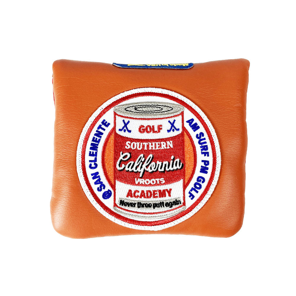 【Yellow Lobster】ネオマレット型 パター用カバー Putter Cover -Laguna Orange-YL-PTCM002MS-OR