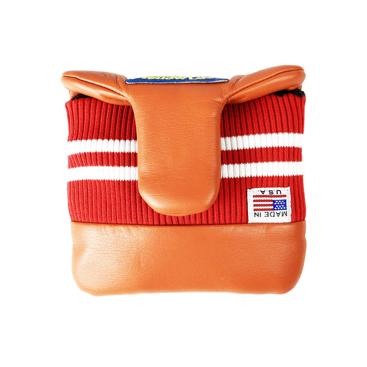【Yellow Lobster】ネオマレット型 パター用カバー Putter Cover -Laguna Orange-YL-PTCM002MS-OR