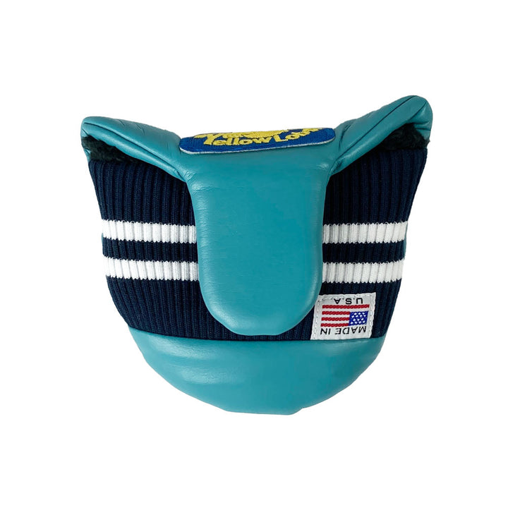 【Yellow Lobster】マレット型 パター用カバー Putter Cover -Oceanside Blue- YL-PTCM003MR-BL