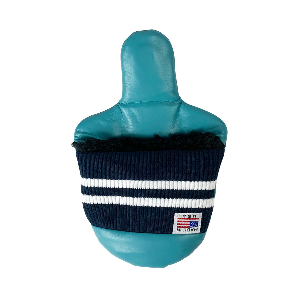 【Yellow Lobster】マレット型 パター用カバー Putter Cover -Oceanside Blue- YL-PTCM003MR-BL