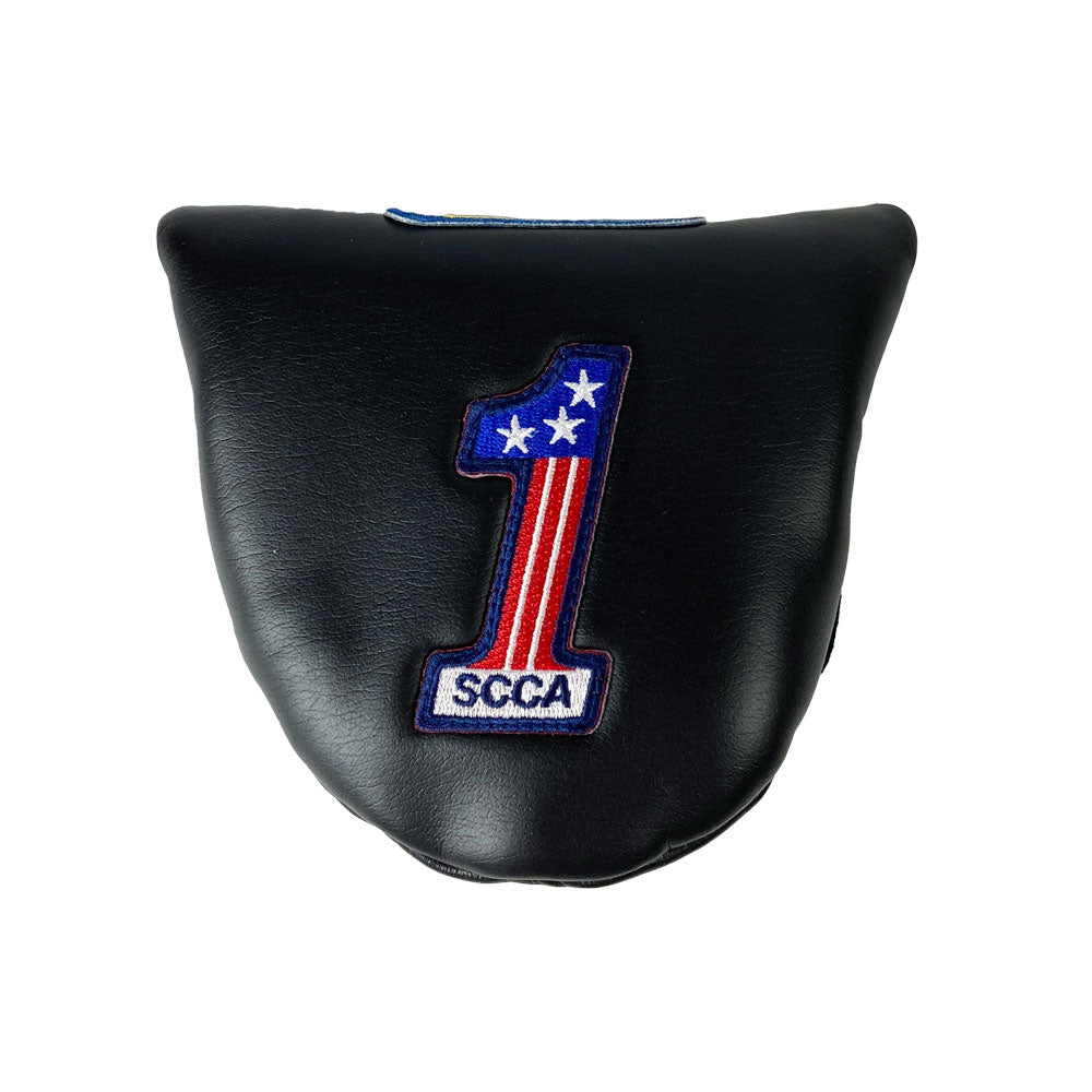 【Yellow Lobster】マレット型 パター用カバー Putter Cover -Huntington Black- YL-PTCM004MF-HB