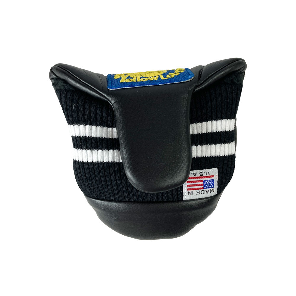 【Yellow Lobster】マレット型 パター用カバー Putter Cover -Huntington Black- YL-PTCM004MF-HB