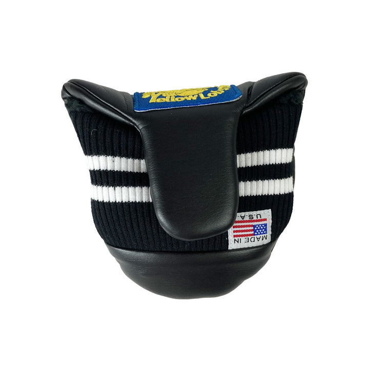 【Yellow Lobster】マレット型 パター用カバー Putter Cover -Huntington Black- YL-PTCM004MF-HB