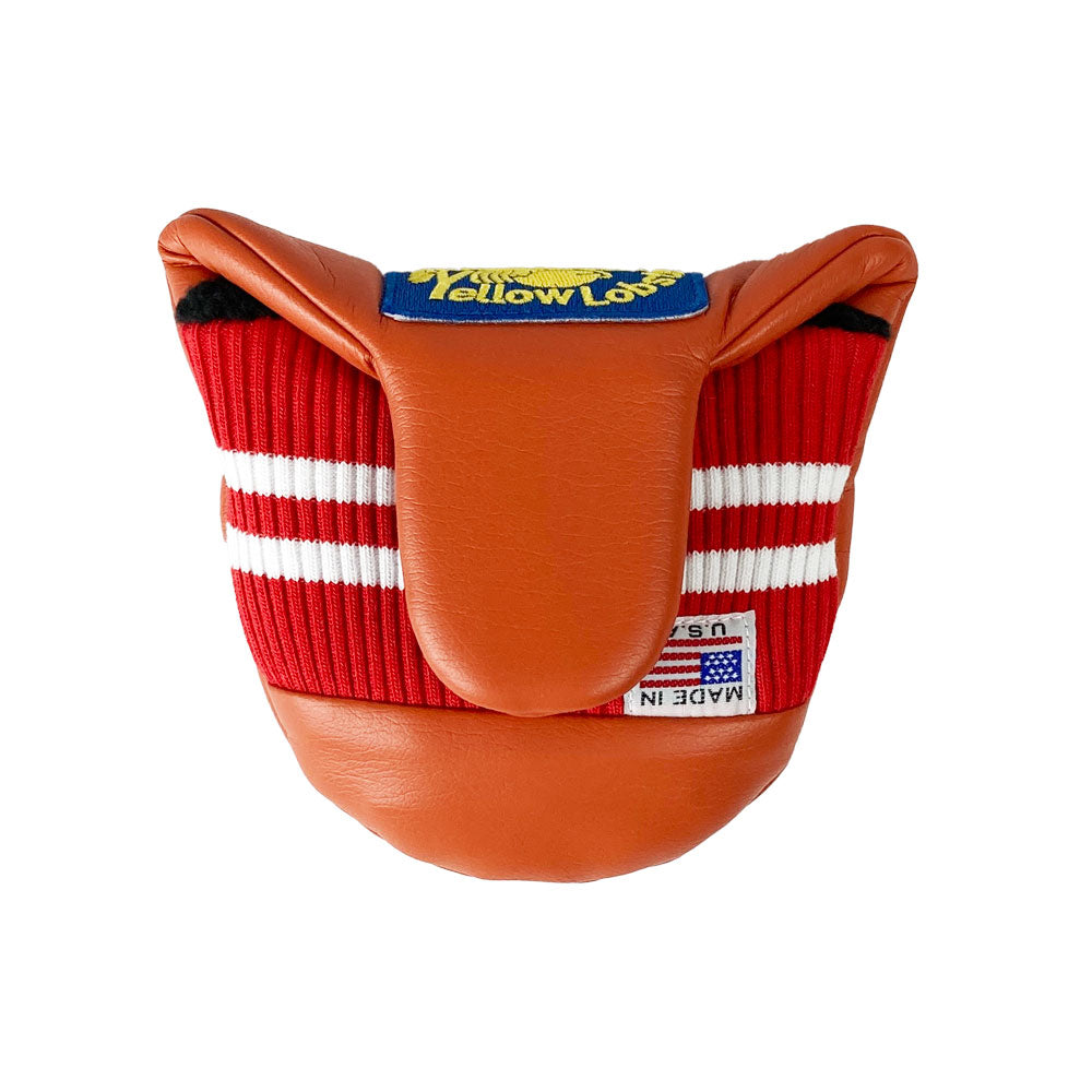 yellow lobster】マレット型 パター用カバー Putter Cover