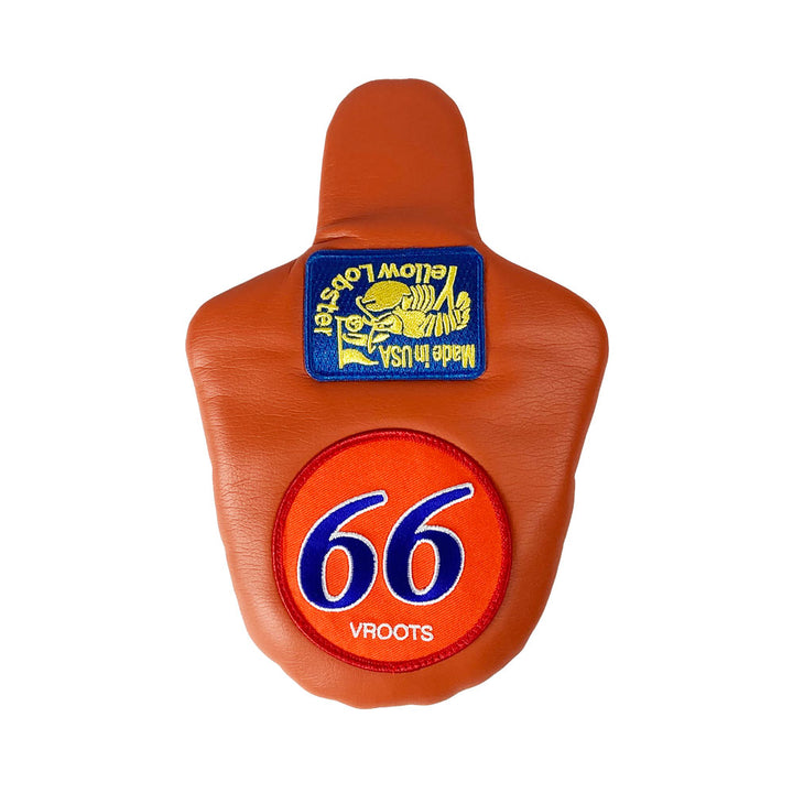 【Yellow Lobster】マレット型 パター用カバー Putter Cover -Laguna Orange-YL-PTCM003MR-OR