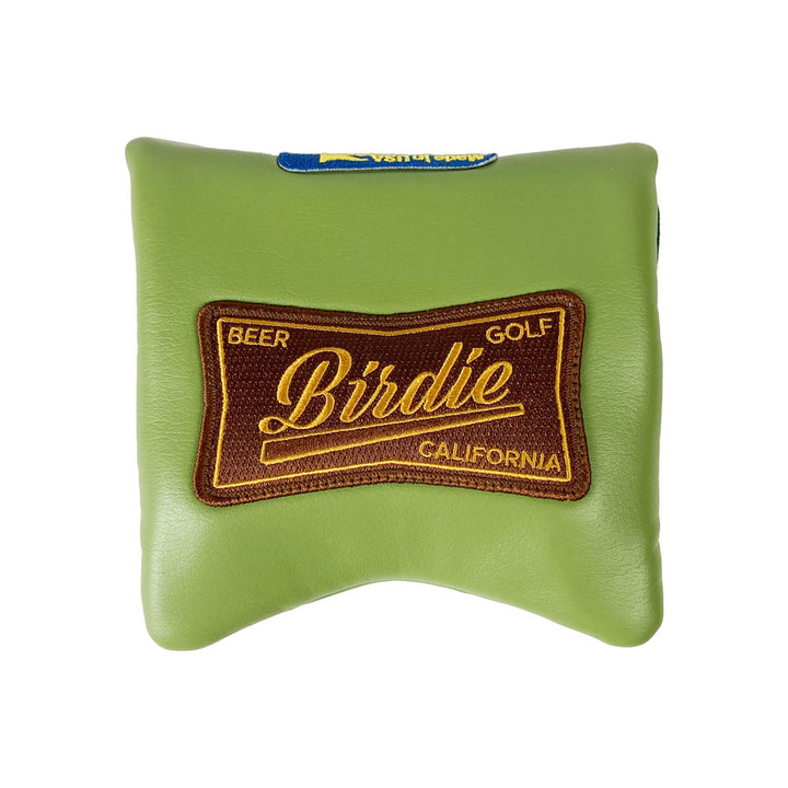 【Yellow Lobster】ネオマレット型 パター用カバー フィッシュテール Putter Cover -Encinitas Grass- YL-PTCM004MF-EG