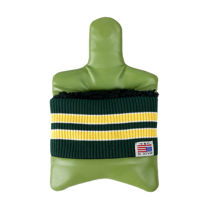 【Yellow Lobster】ネオマレット型 パター用カバー フィッシュテール Putter Cover -Encinitas Grass- YL-PTCM004MF-EG