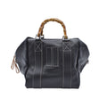 【MANIKOMIO DSGN】LADY24 / BAMBOO LEATHER  BLACK