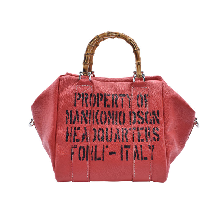 [MANIKOMIO DSGN] LADY24 / BAMBOO LEATHER RED