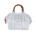 【MANIKOMIO DSGN】LADY24 / BAMBOO LEATHER WHITE